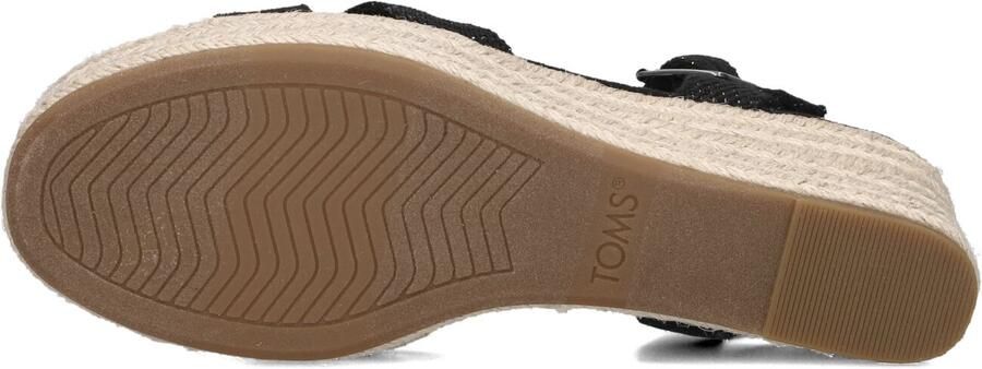 TOMS Sandalen Dames Audrey Maat: 41 Materiaal: Textiel Kleur: Zwart - Foto 5