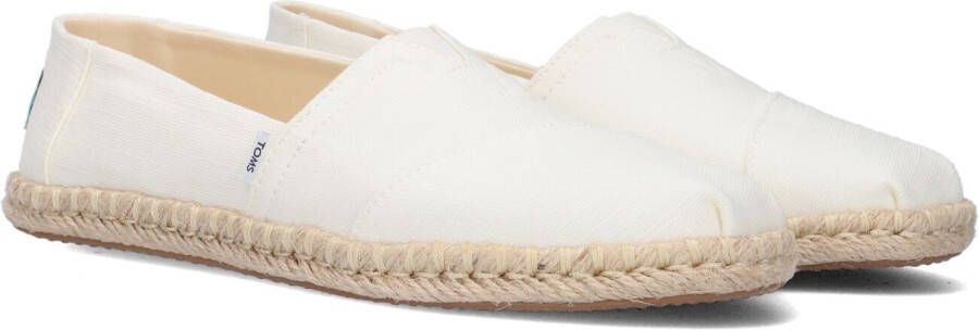 TOMS Beige Espadrilles met Jute Zool Beige Dames