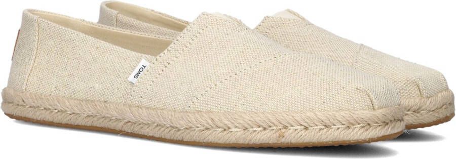 TOMS Alpargata rope Beige Canvas Espadrilles Dames