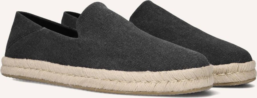 TOMS Instappers Heren Santiago Heren Maat: 43 Materiaal: Canvas Kleur: Zwart