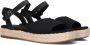 TOMS Zwarte Kruisband Sandalen Abby Black Dames - Thumbnail 1