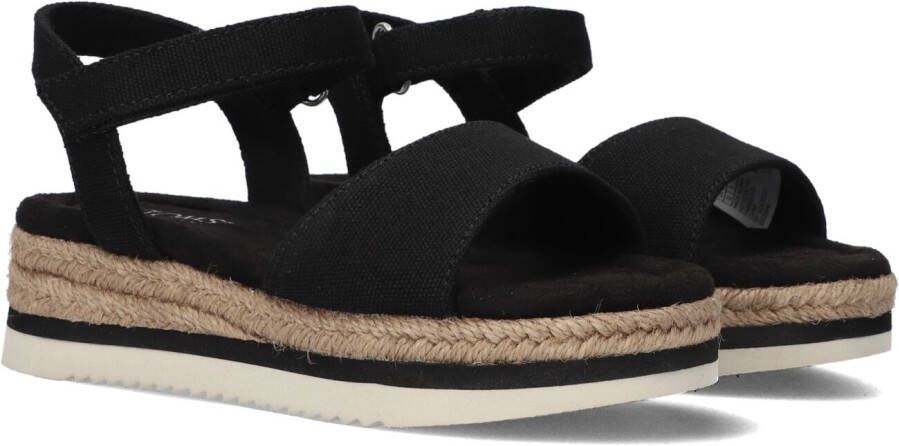 TOMS Zwarte Sandalen Diana