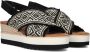 TOMS Dames Diana Crossover Maat: 38 Materiaal: Textiel Kleur: Zwart - Thumbnail 1