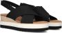 TOMS Dames Diana Crossover Maat: 36 Materiaal: Textiel Kleur: Zwart - Thumbnail 1