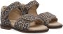 Ton & Ton Meisjes Platte sandalen E1855-212 Beige Leer - Thumbnail 1