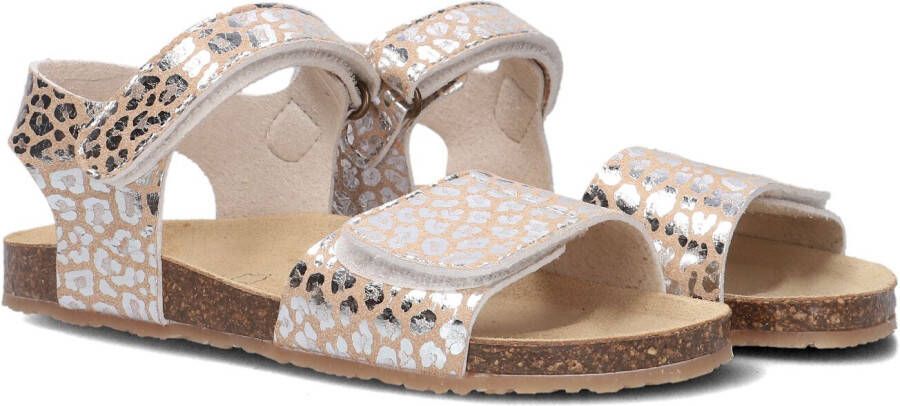 Bruin Tinten metallic Elwira Sandalen Meisjes Beige