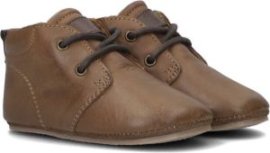 Ton & Ton Abbe Babyschoenen Babyslofjes Jongens Bruin