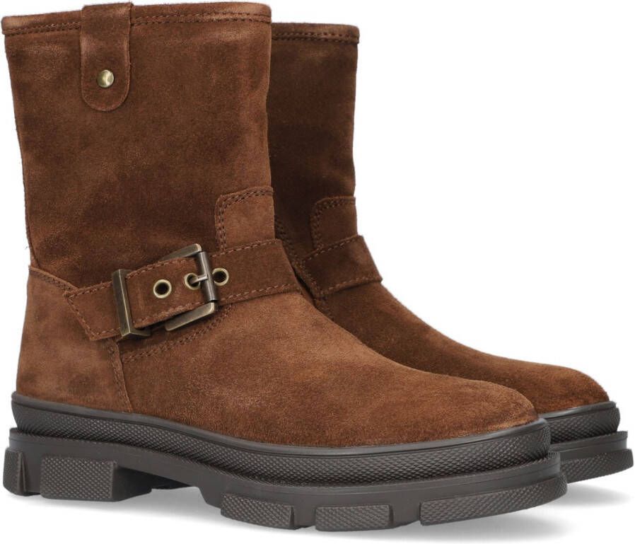 Ton & Ton Lunt Enkelboots Enkellaarsjes Jongens Kids Bruin