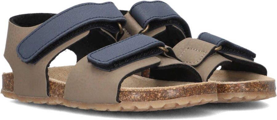 Ton & Ton Jongens Sandalen Denniz Taupe Leatherlook