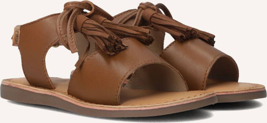 Ton & Ton Meisjes Sandalen Karyna Bruin Leer