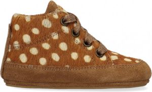 Ton & Ton Enok Babyschoenen Babyslofjes Meisjes Cognac