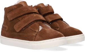 Bruin Tinten Steyn Hoge sneakers Jongens Cognac
