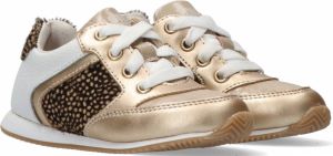 Ton & Ton Iza Lage sneakers Leren Sneaker Meisjes Goud