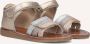 Ton & Ton Meisjes Platte sandalen Paiva Goud Leer Normale zool - Thumbnail 1