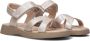 Ton & Ton Meisjes Platte sandalen Silya Goud Leatherlook - Thumbnail 1
