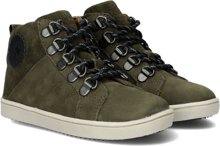 Ton & Ton Groene Hoge Sneaker Bjarn