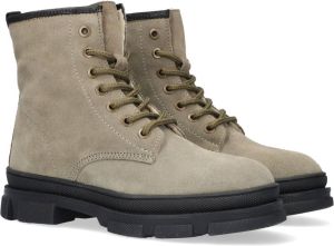 Ton & Ton Klara Veterboots Laarzen Met Veters Meisjes Groen