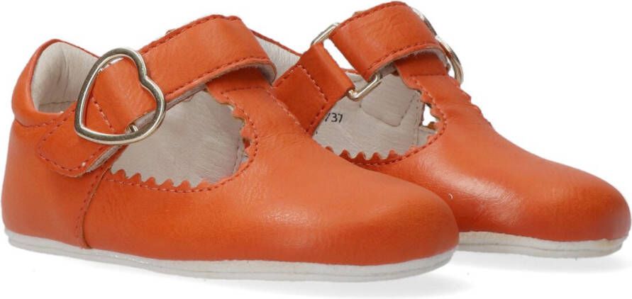 Ton & Ton Charlotta Babyschoenen Babyslofjes Meisjes Oranje