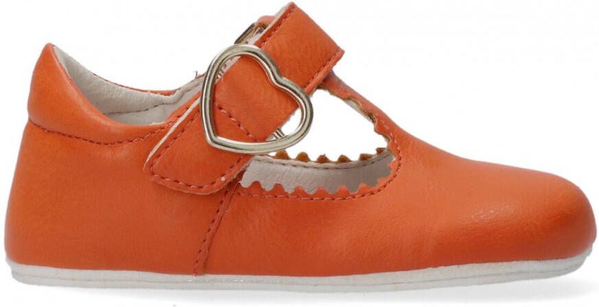 Ton & Ton Oranje Babyschoenen Charlotta