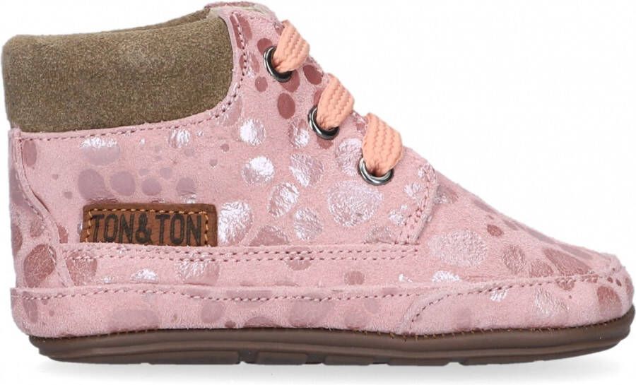 Ton & Ton Lief Babyschoenen Babyslofjes Meisjes Roze