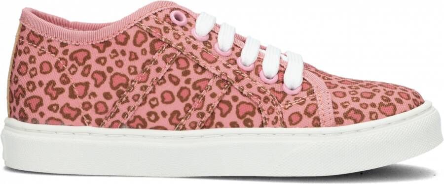 Ton & Ton Meisjes Lage sneakers Kareena Roze Canvas