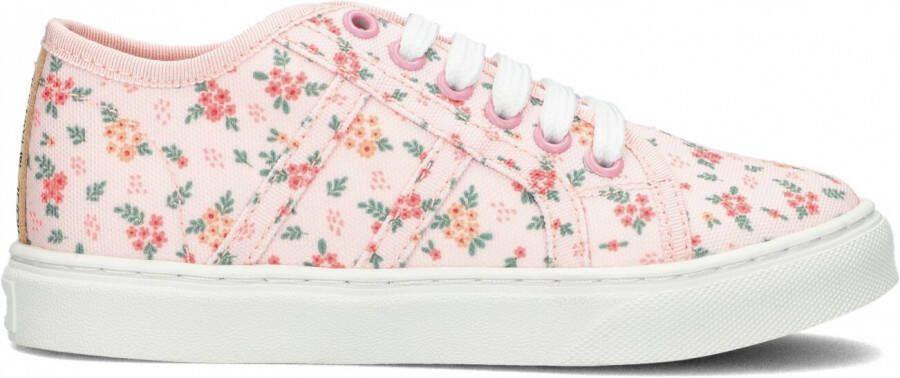 Ton & Ton Meisjes Lage sneakers Kareena Roze Canvas