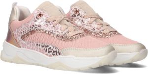 Ton & Ton Evelyn Lage sneakers Leren Sneaker Meisjes Roze