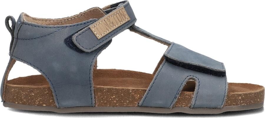 Ton & Ton Jongens Sandalen Fenris Blauw Leer - Foto 4