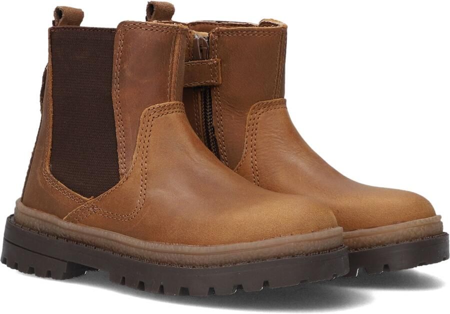 Ton & Ton Mikkel Boots Jongens Cognac