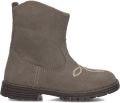Ton & Ton Brigitte Enkellaarsjes Enkelboots met rits Meisjes Taupe - Taupe