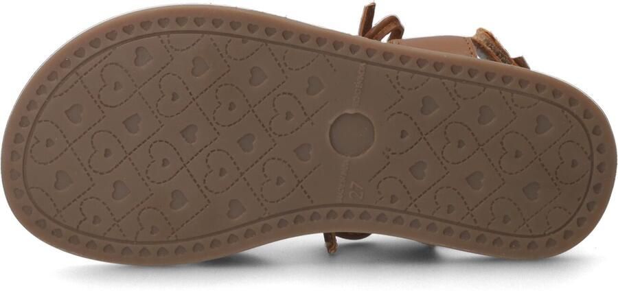 Ton & Ton Meisjes Sandalen Karyna Bruin Leer - Foto 5