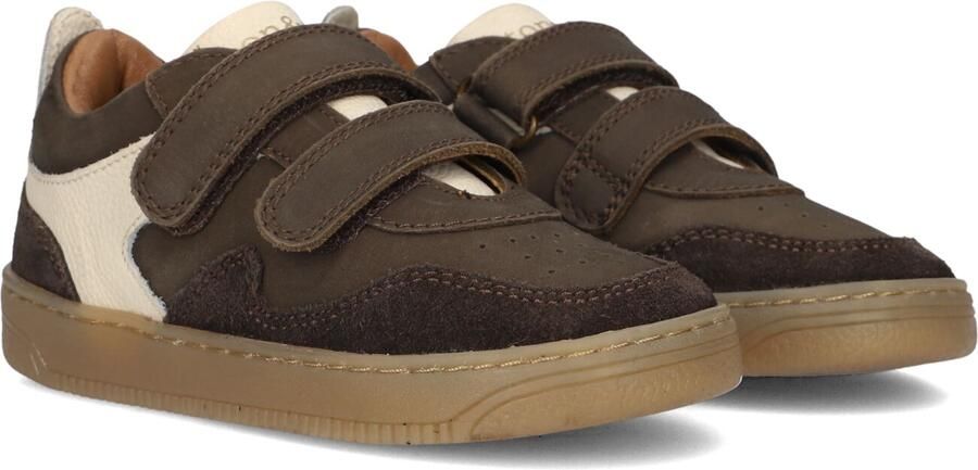 Ton & Ton Jongens Lage sneakers Bernt Bruin Nubuck