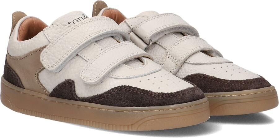 Ton & Ton Jongens Lage sneakers Bernt Gebroken wit Suède