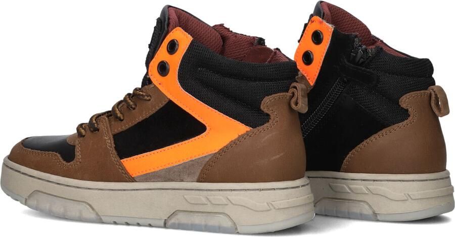 Ton & Ton Ilvar Sneakers Leren Sneaker Jongens Cognac - Foto 5