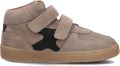 Ton & Ton Jongens Hoge sneakers Zack Taupe Suède - Taupe