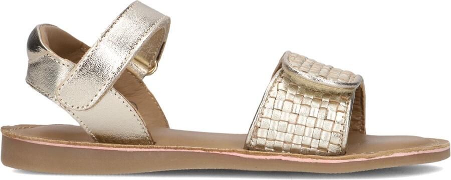 Ton & Ton Meisjes Platte sandalen Liva Goudkleurig Leer - Foto 4