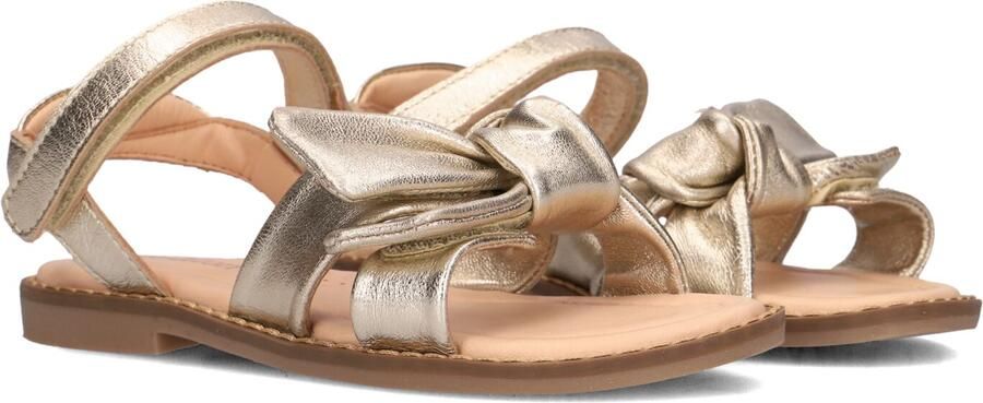 Ton & Ton Meisjes Platte sandalen Noomi Goudkleurig Leatherlook