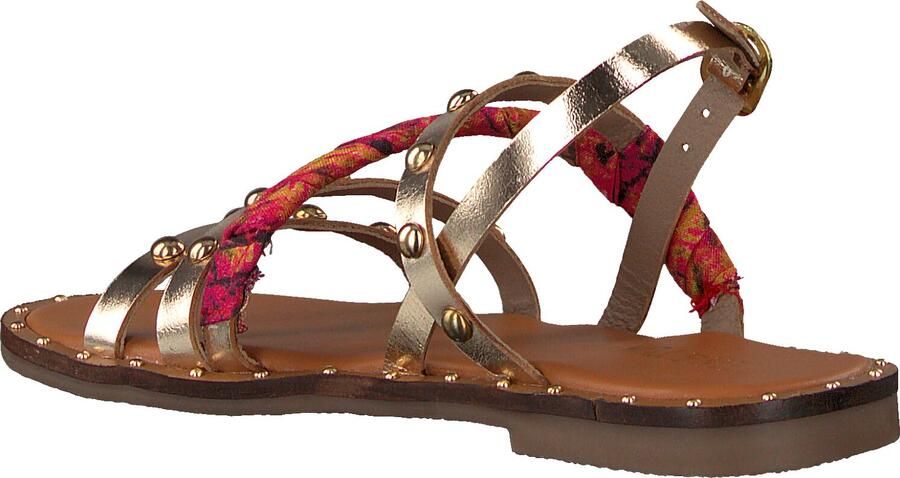 Ton & Ton Meisjes Platte sandalen Sh709 Goud Leer - Foto 2