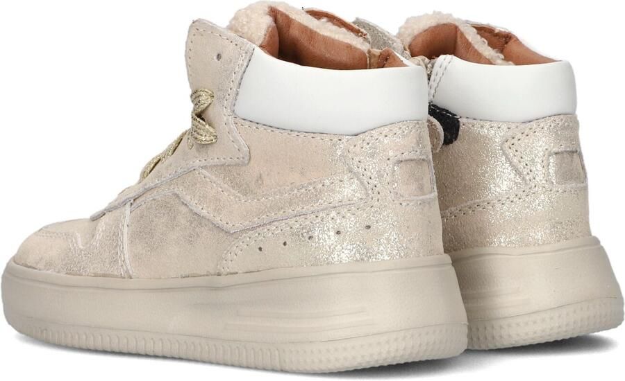 Ton & Ton Swann Hoge sneakers Leren Sneaker Meisjes Kids Goud - Foto 3