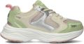Ton & Ton Meisjes Lage sneakers Chunky zool Eisa Groen Suède - Groen
