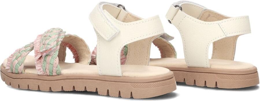 Ton & Ton Meisjes Platte sandalen Marit Multi Textiel Plateauzool - Foto 5