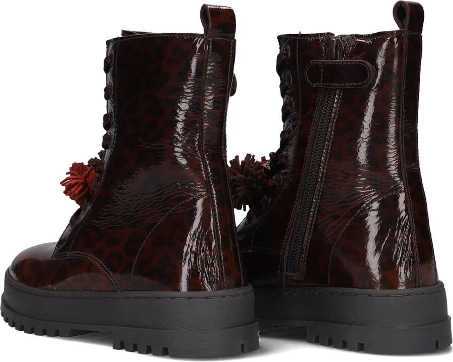 Ton & Ton Madieke Boots Meisjes Bordeaux - Foto 4