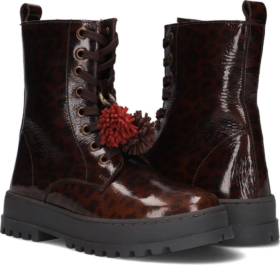 Ton & Ton Madieke Boots Meisjes Bordeaux - Foto 3