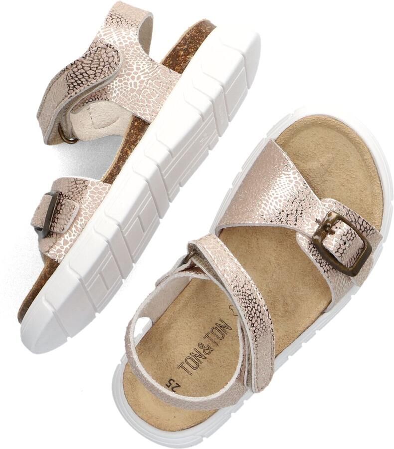 Ton & Ton Meisjes Sandalen Perla Roze Textiel - Foto 2