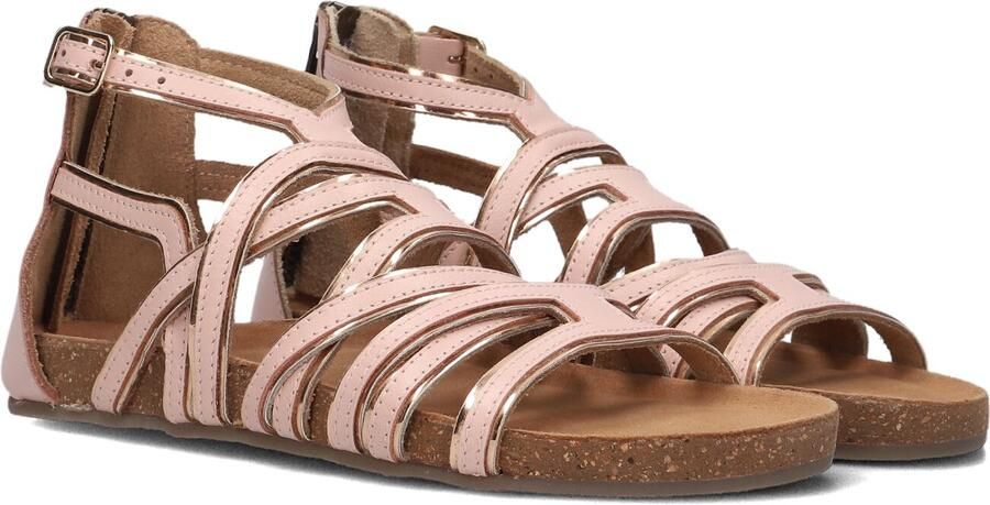 Ton & Ton Meisjes Sandalen Valentina Roze Leatherlook