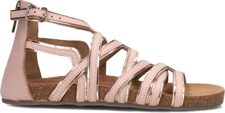 Ton & Ton Meisjes Sandalen Valentina Roze Leatherlook - Foto 4