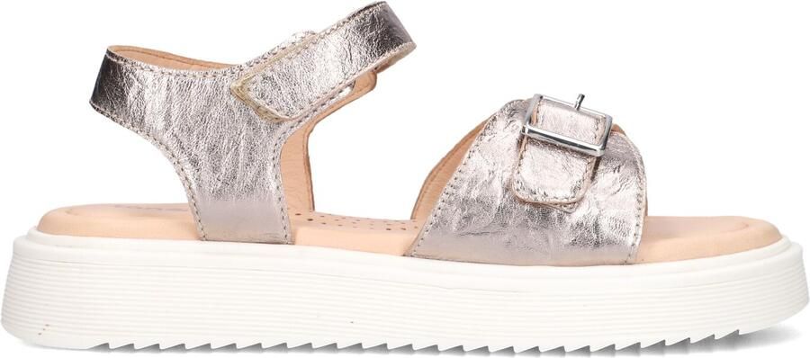 Ton & Ton Meisjes Sandalen met hak Raisa Bronskleurig Leer Plateauzool - Foto 3