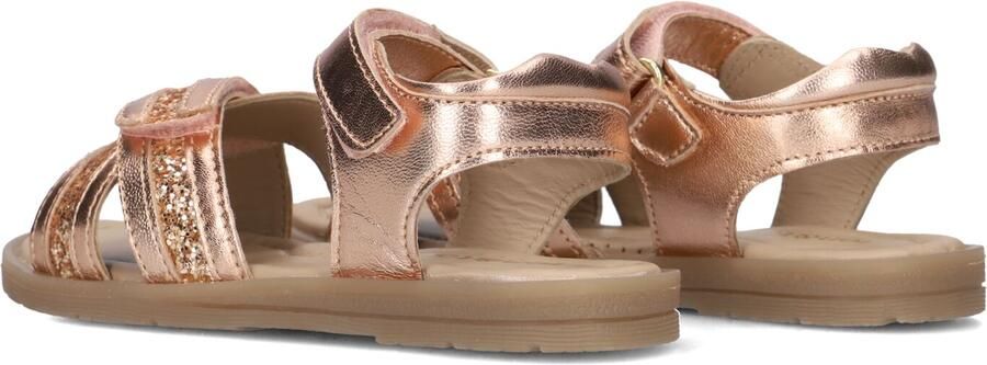 Ton & Ton Meisjes Platte sandalen Sabrine Bronskleurig Textiel - Foto 5