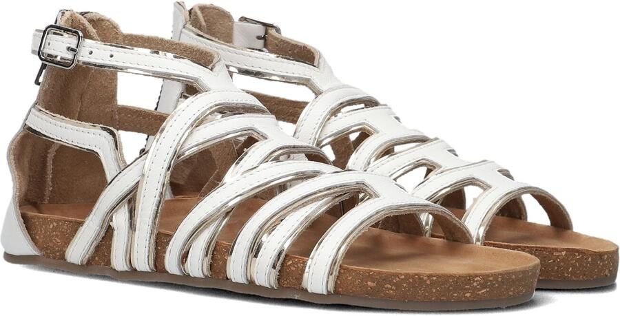 Ton & Ton Meisjes Sandalen Valentina Wit Leatherlook