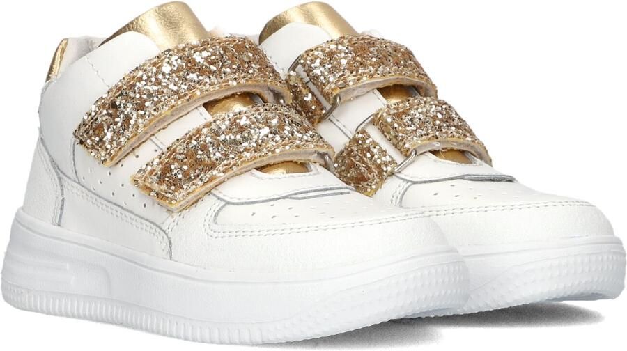 Ton & Ton Unisex Sneakers Helge Leren Lage sneakers Wit